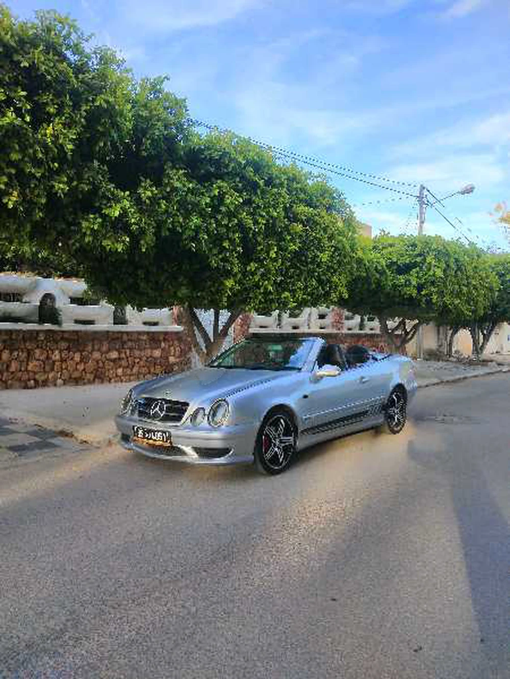 Carte voiture Mercedes-Benz Classe CLK