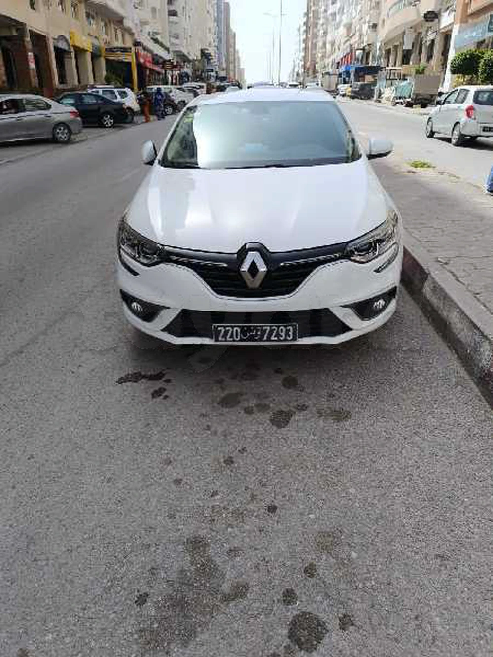 Carte voiture Renault Megane