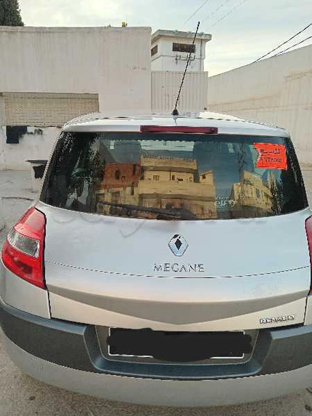 Carte voiture Renault Megane