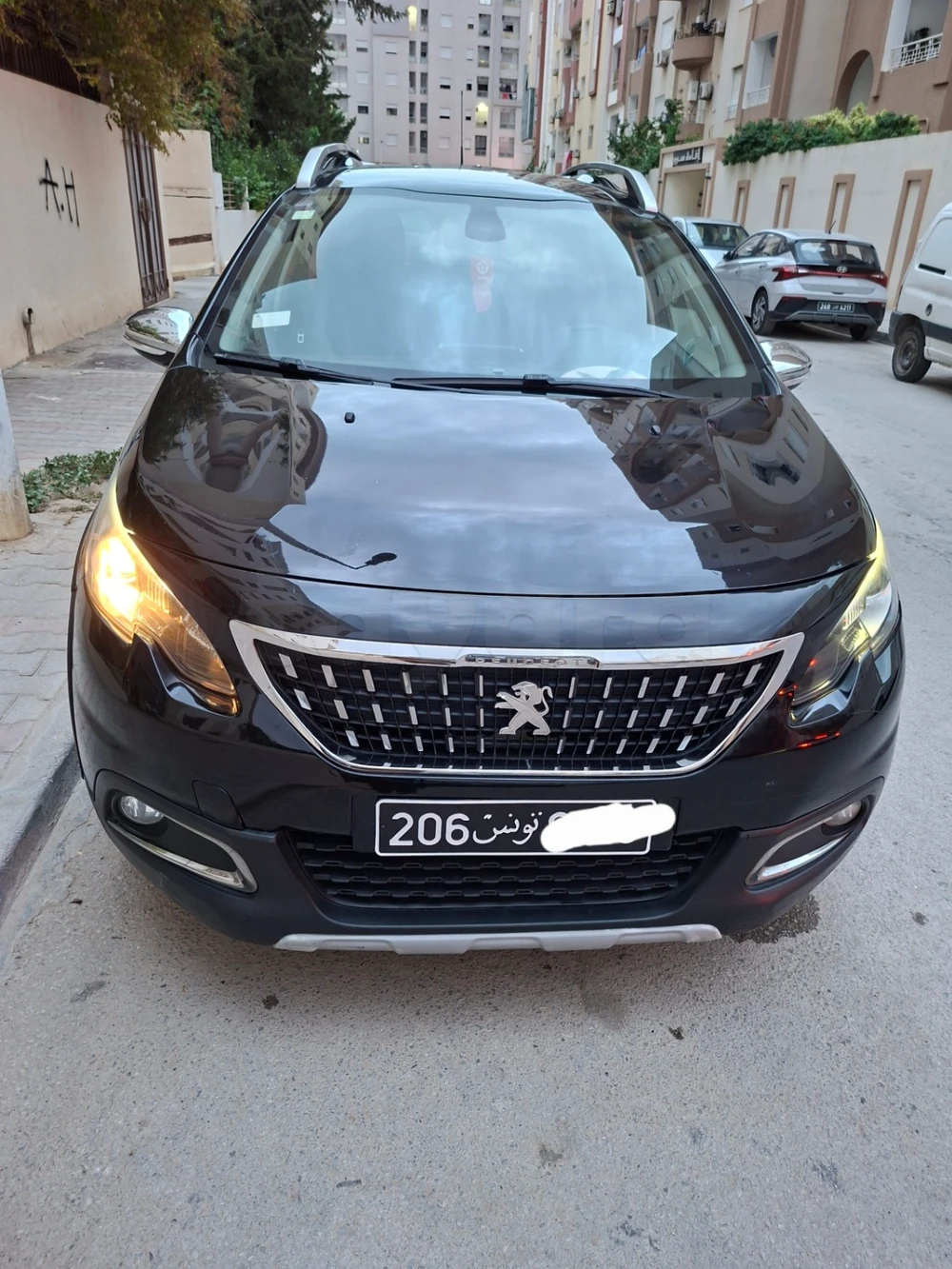 Carte voiture Peugeot 2008