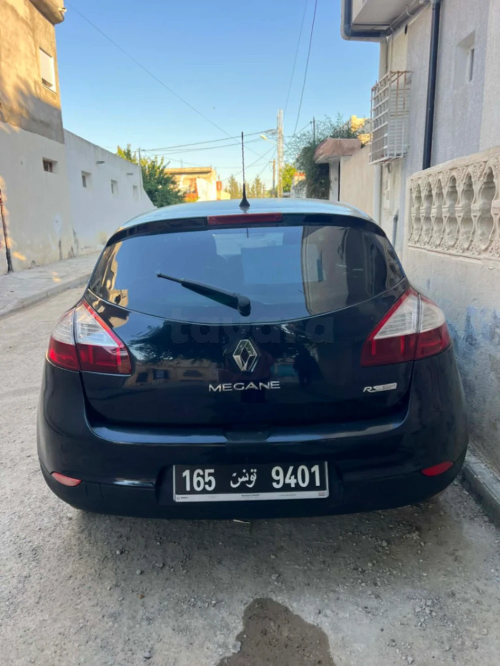 Carte voiture Renault Megane
