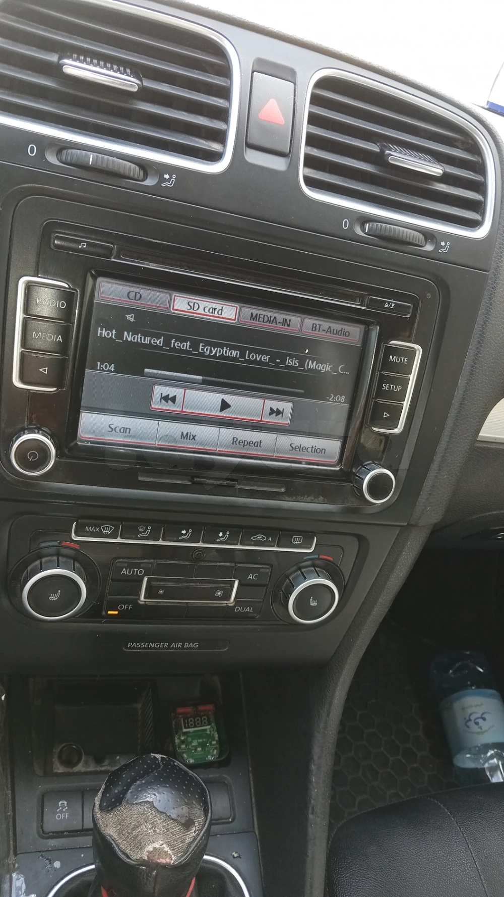 Carte voiture Volkswagen Golf