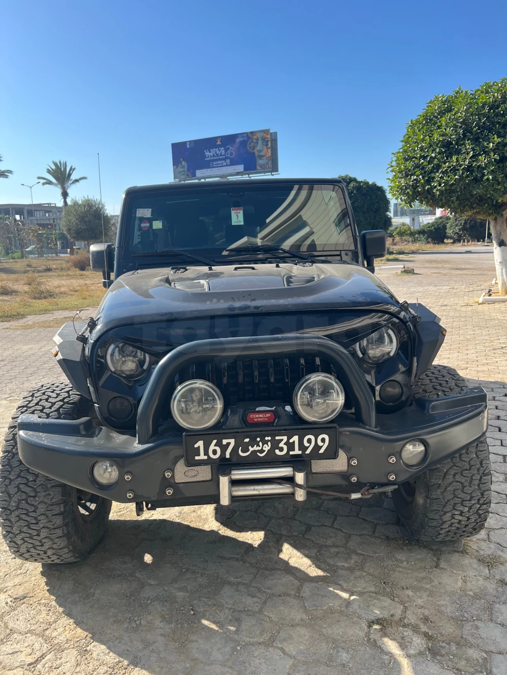 Carte voiture Jeep Wrangler