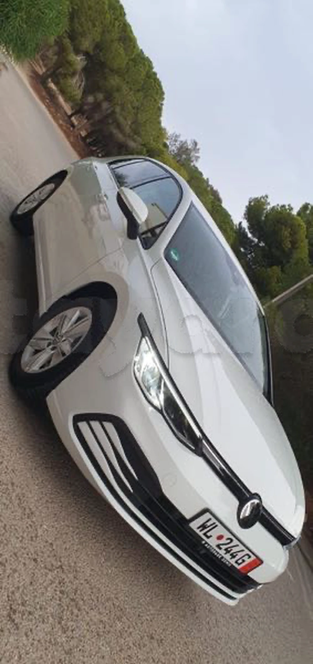 Carte voiture Volkswagen Golf