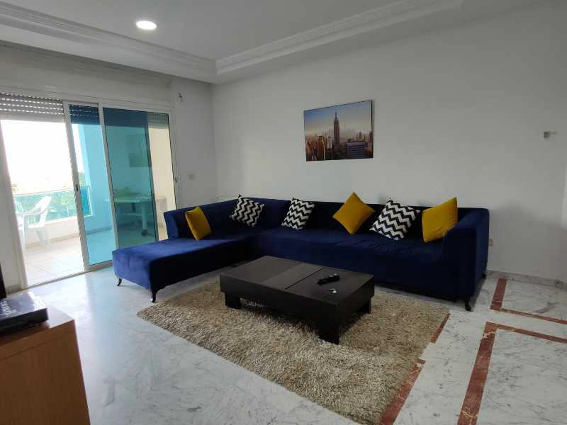 appartement s+2 
prix 180 dt la nuit avec 
minimum 3 nuits 

s+3 a 220 dt la nuitée .
