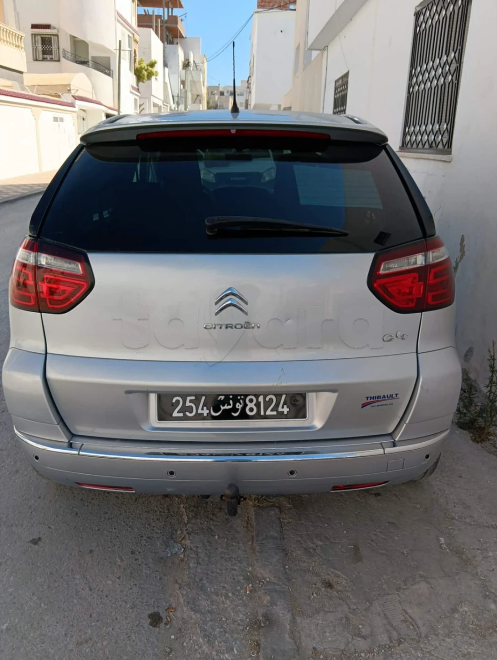 Carte voiture Citroen C4 Picasso