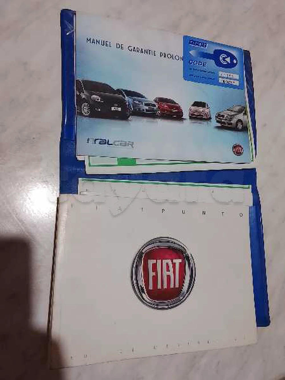 Carte voiture Fiat Punto