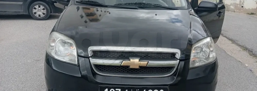 Carte voiture Chevrolet Aveo