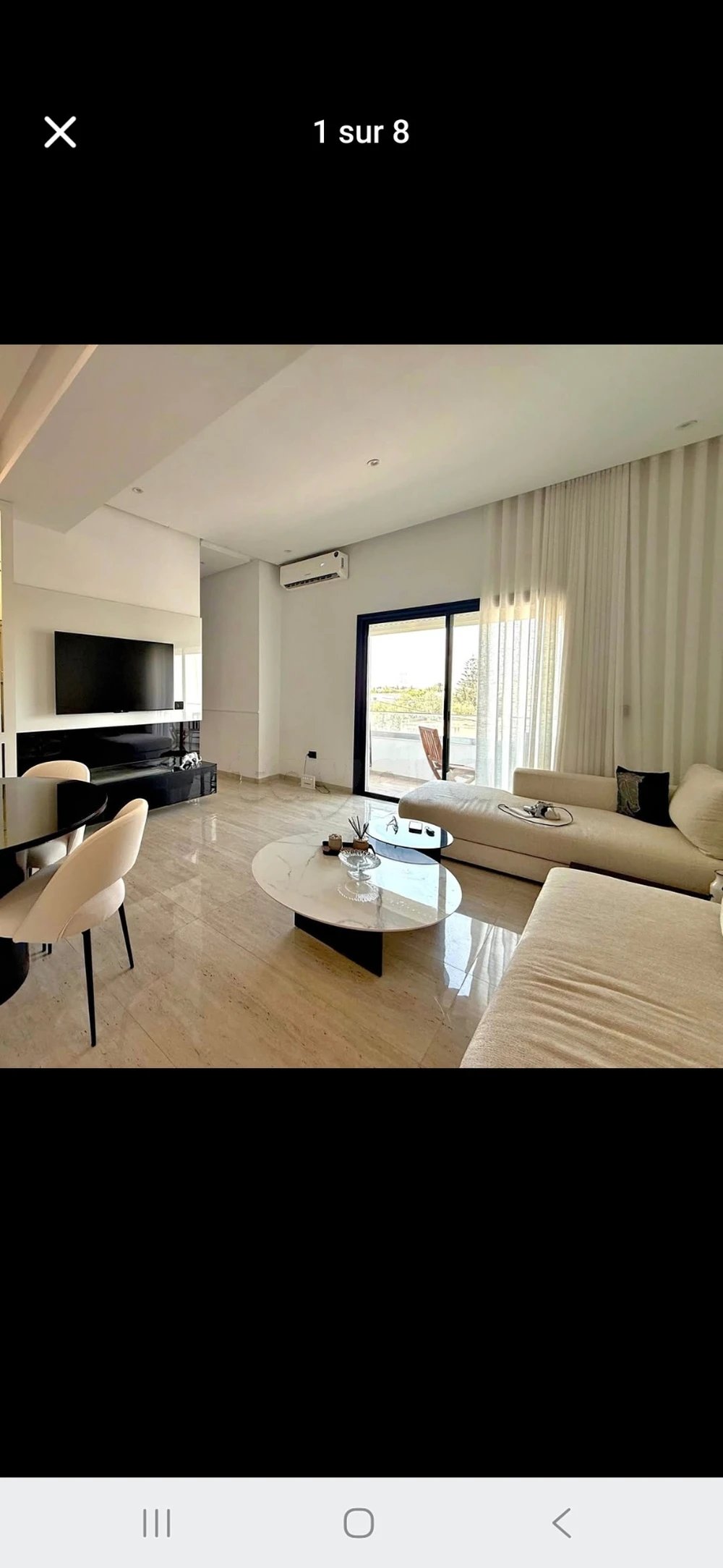 Un appartement s+1 à Soukra