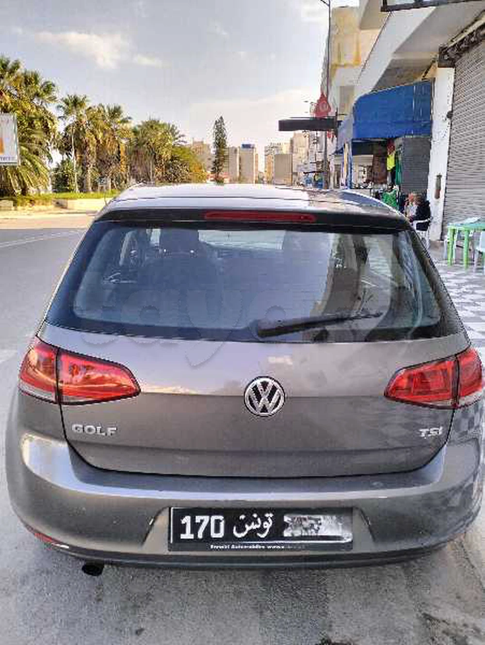 Carte voiture Volkswagen Golf 7