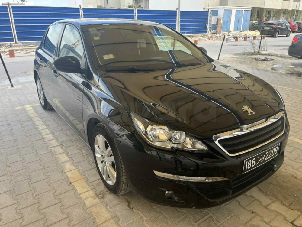 Carte voiture Peugeot 308