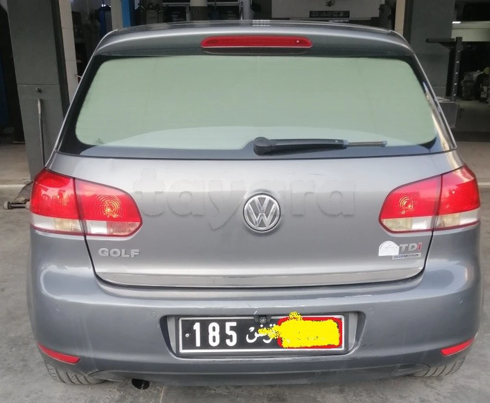 Carte voiture Volkswagen Golf 6