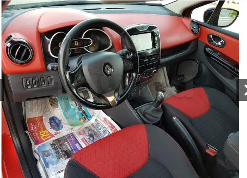 Carte voiture Renault Clio