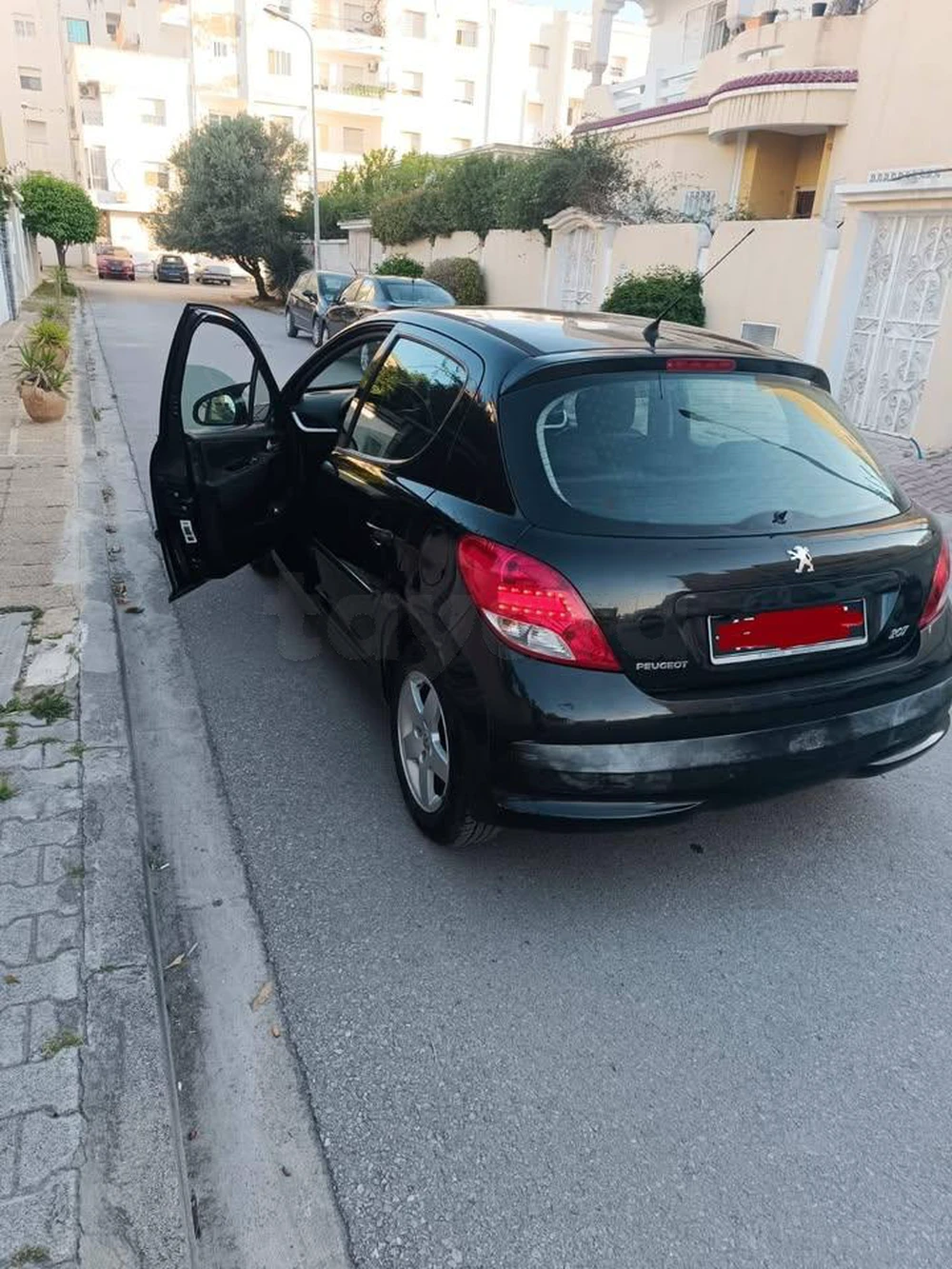 Carte voiture Peugeot 207