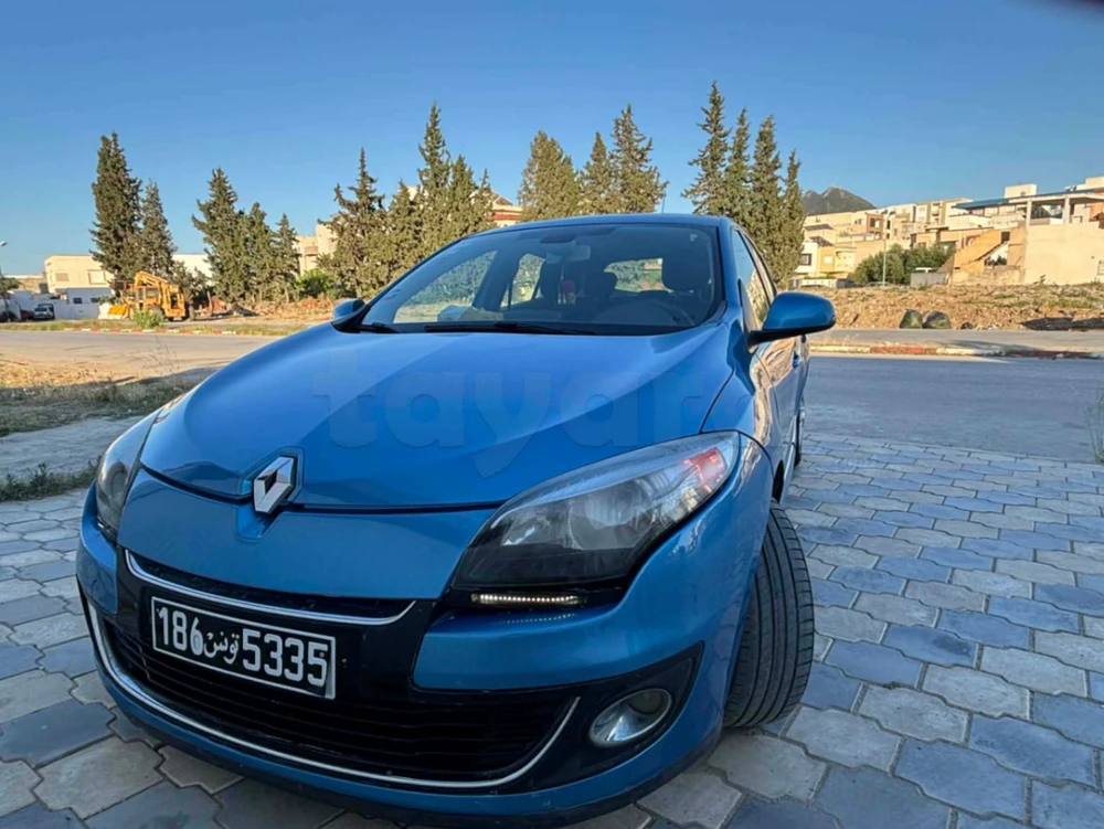 Carte voiture Renault Megane