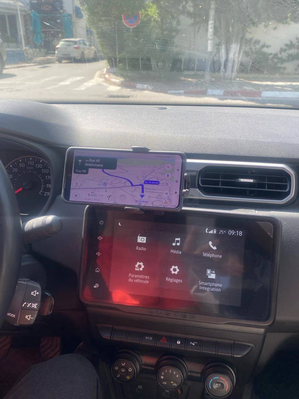 Carte voiture Dacia Duster
