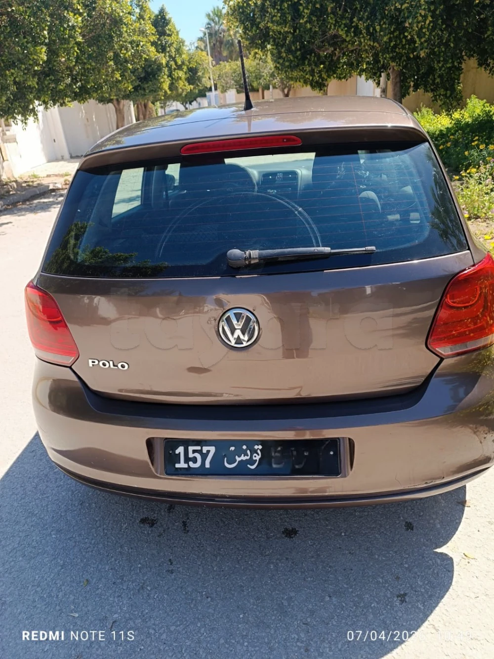 Carte voiture Volkswagen Polo