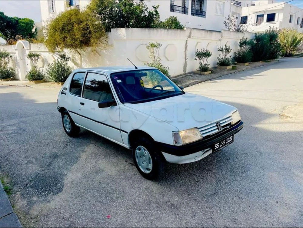 Carte voiture Peugeot 205