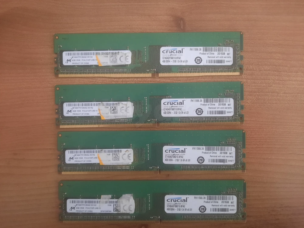 Ram 4G DDR4 Pour Pc Bureau