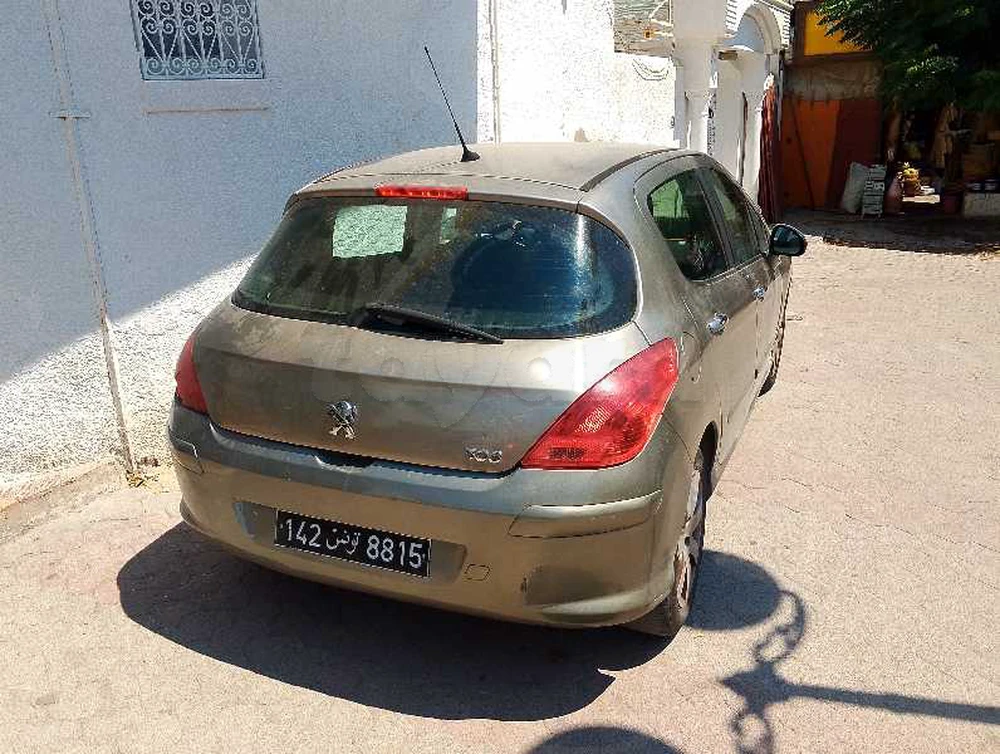 Carte voiture Peugeot 308