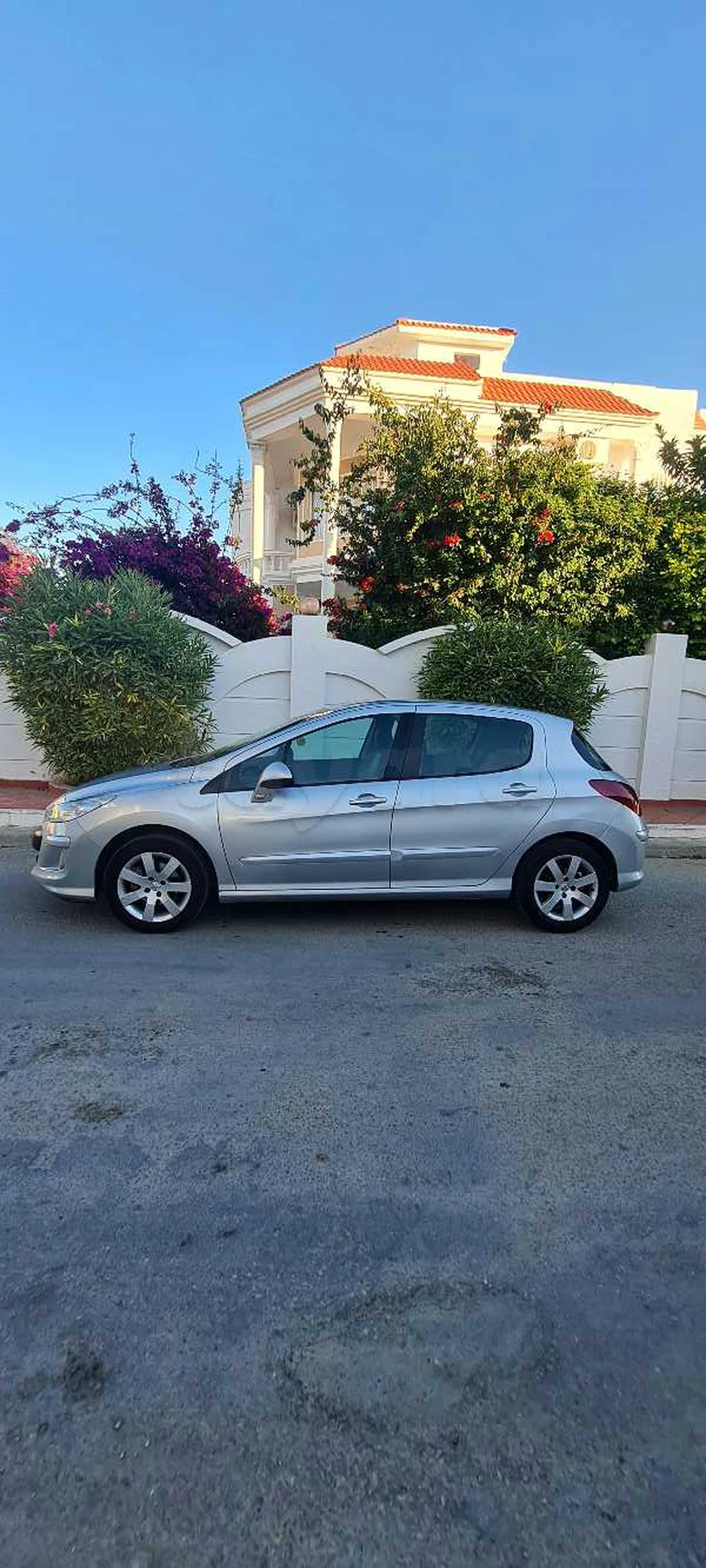 Carte voiture Peugeot 308