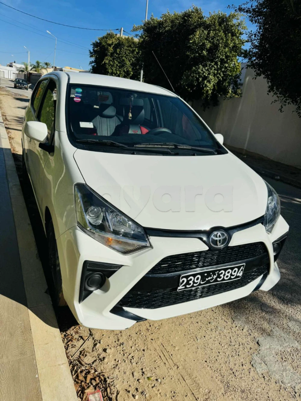 Carte voiture Toyota Aygo