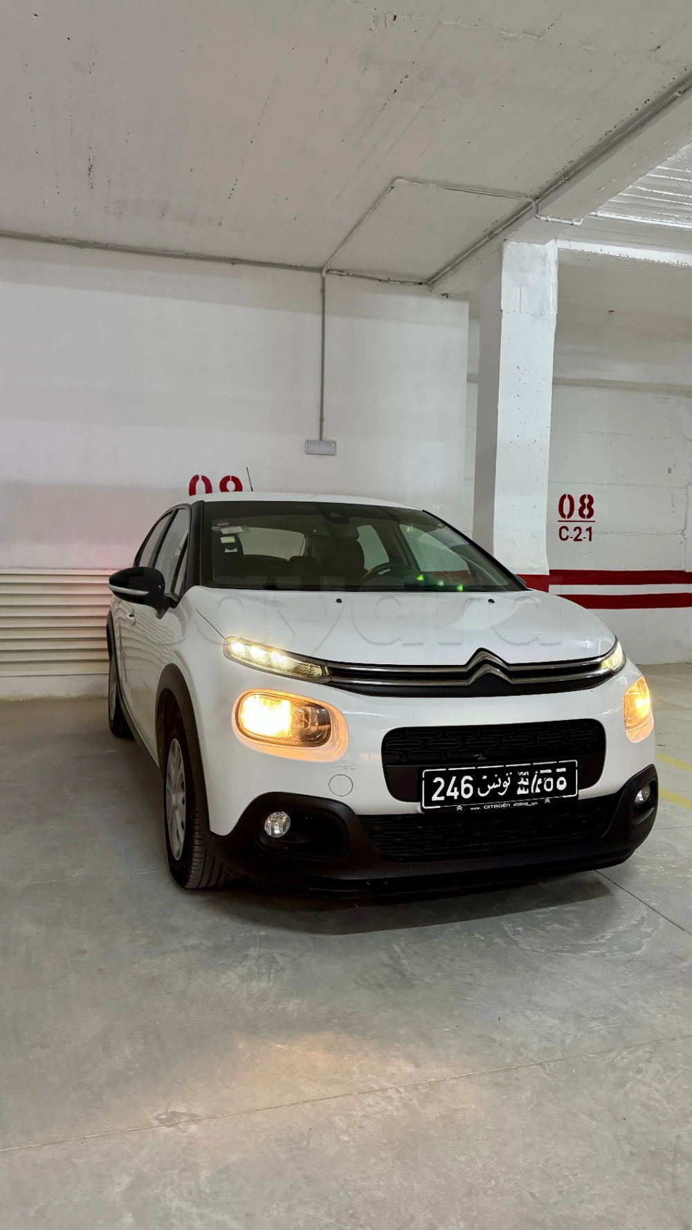 Carte voiture Citroen C3