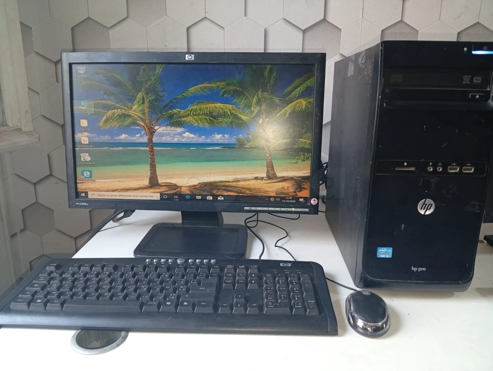 Pack Ordinateur de Bureau Complet HP Pro – Intel Core i3