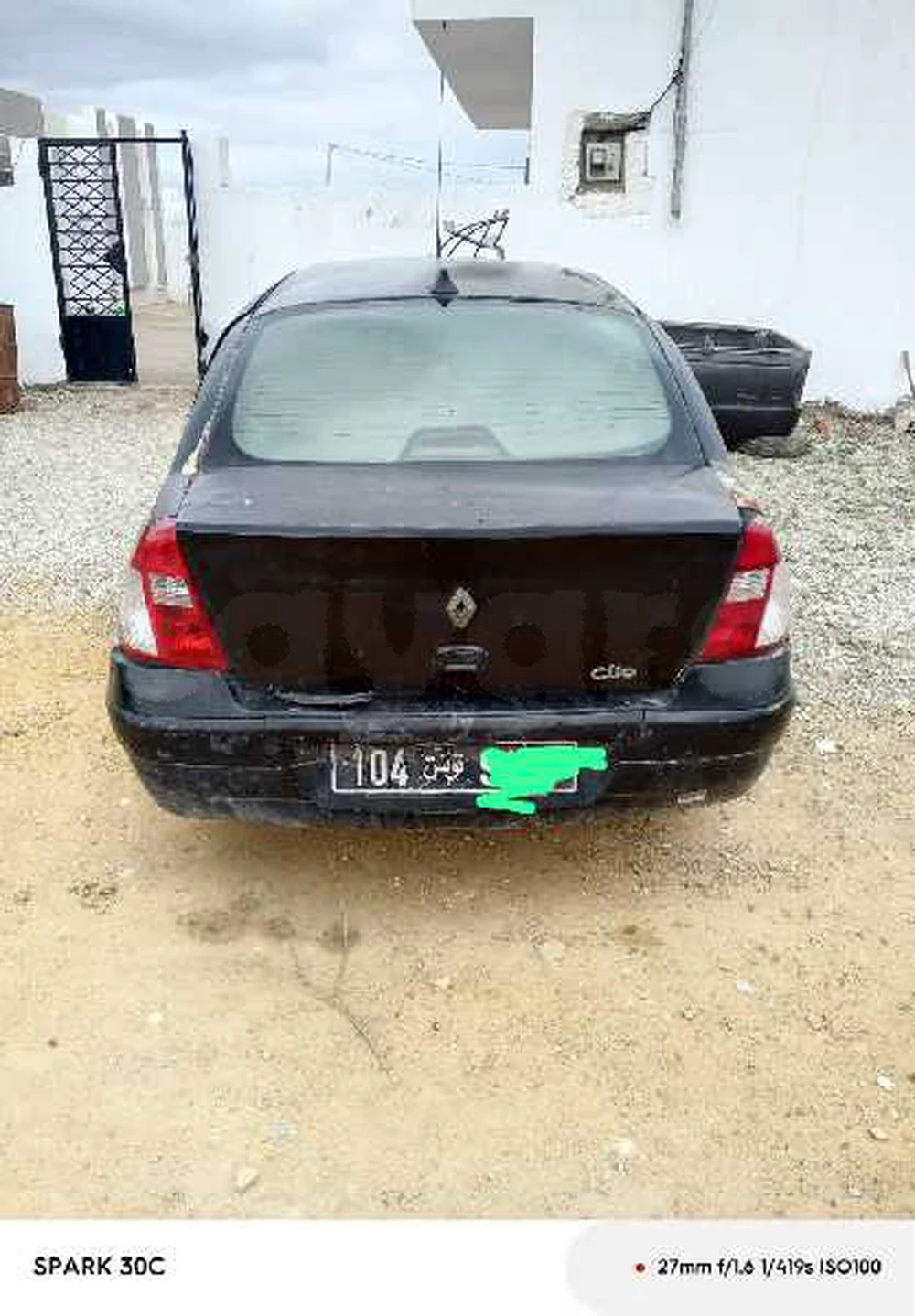 Carte voiture Renault Clio