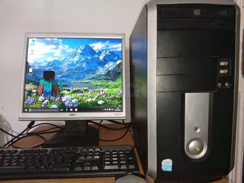 ORDINATEUR DE BUREAU COMPLET NEC - CORE 2 DUO / 4 GO RAM