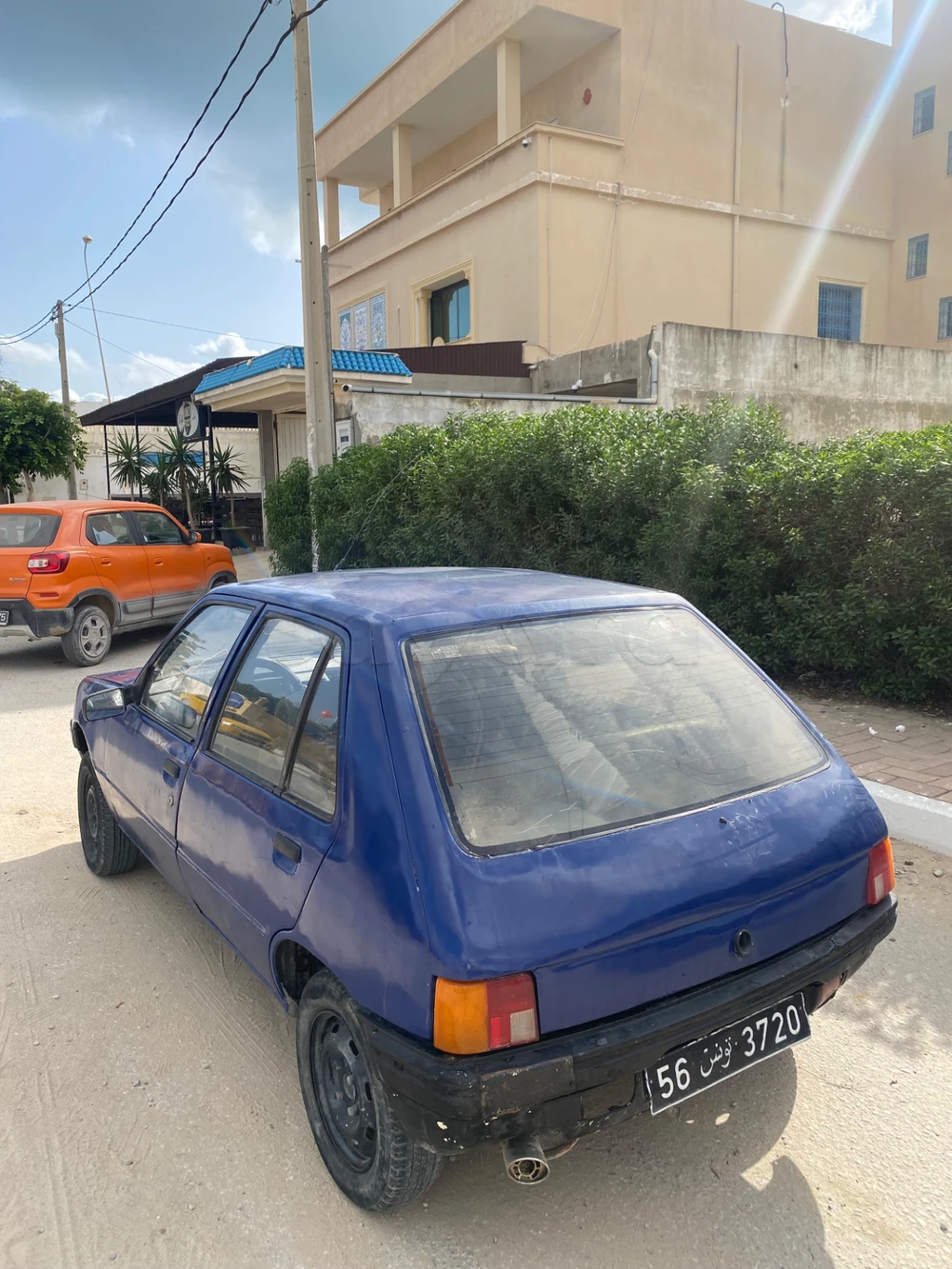 Carte voiture Peugeot 205