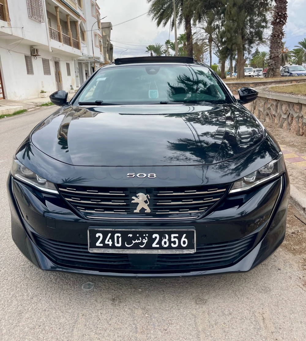 Carte voiture Peugeot 508