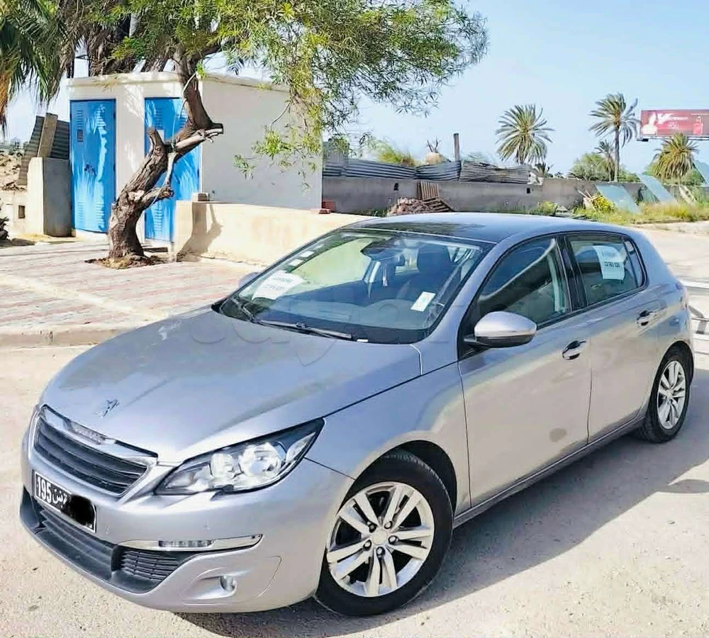 Carte voiture Peugeot 308