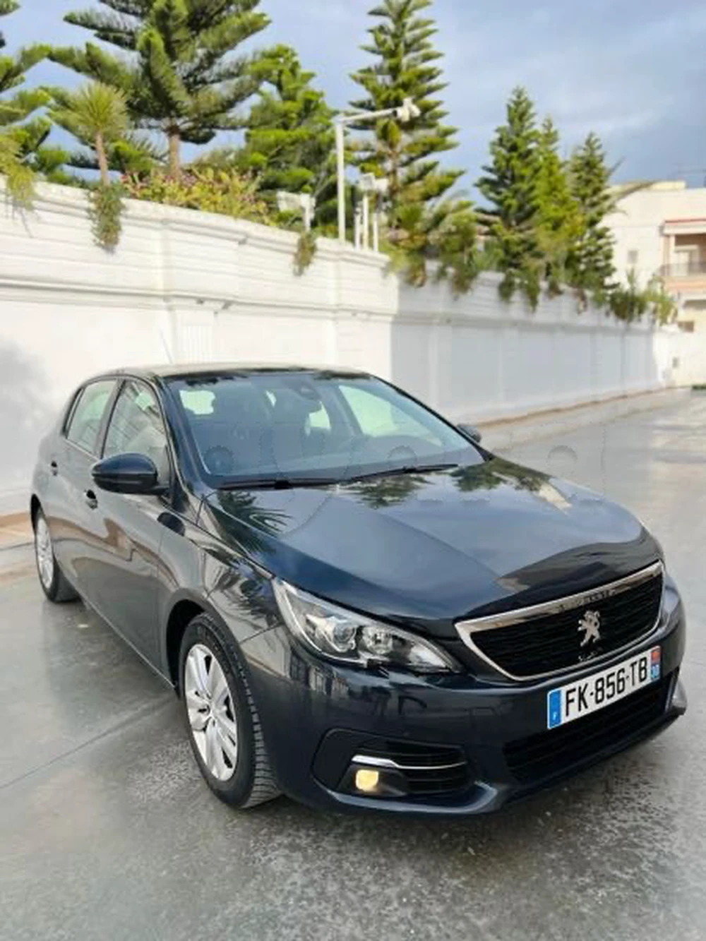 Carte voiture Peugeot 308