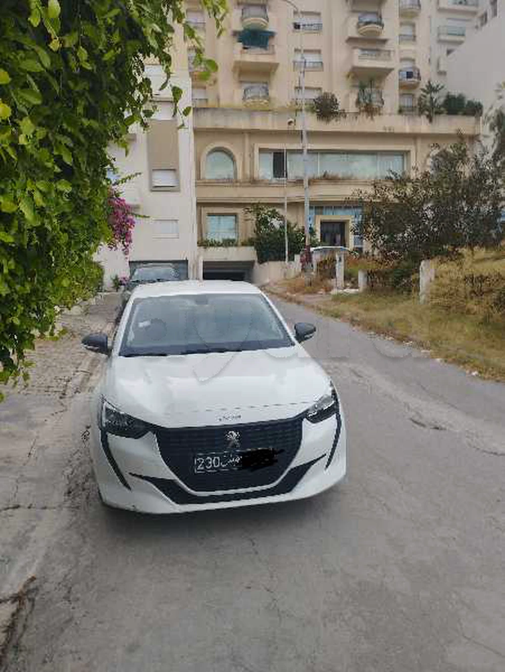 Carte voiture Peugeot 208