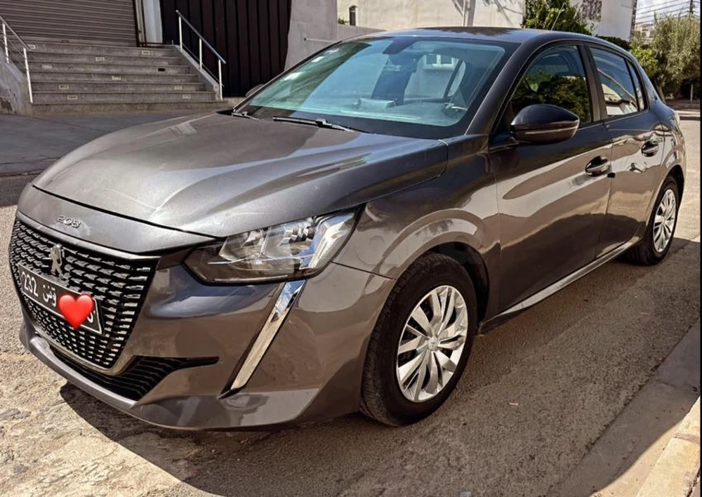 Carte voiture Peugeot 208