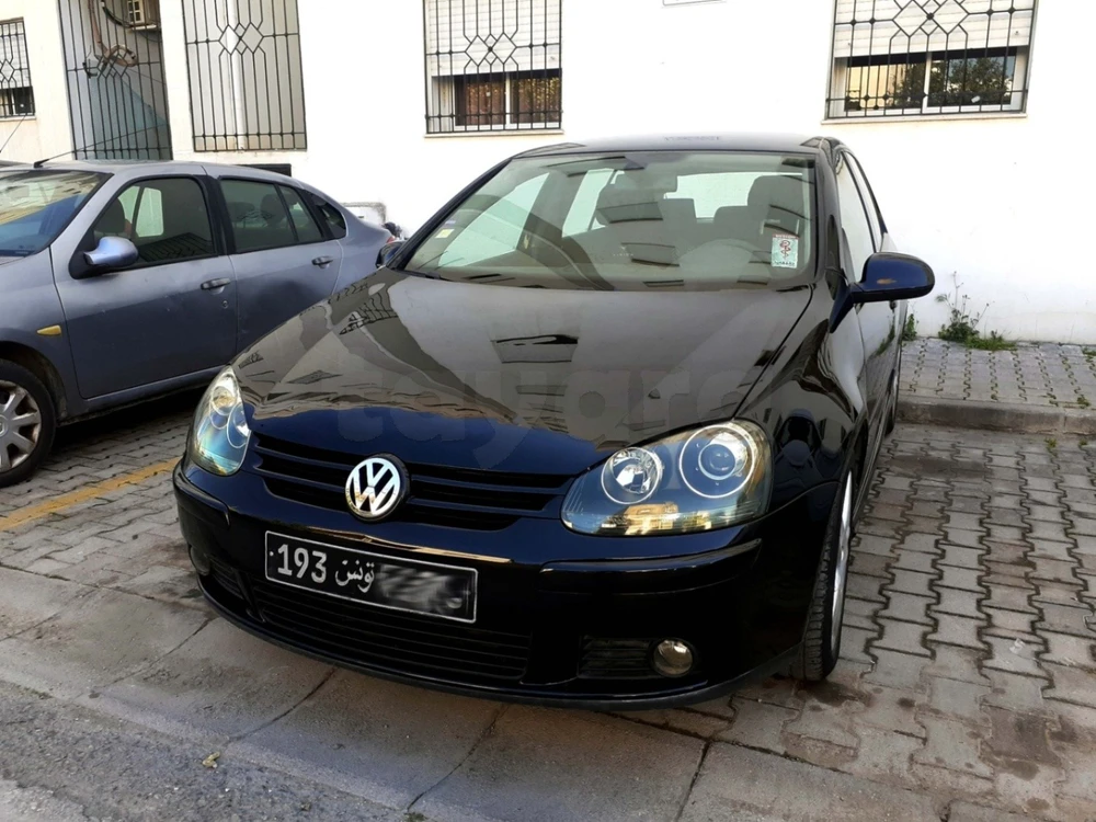 Carte voiture Volkswagen Golf 5