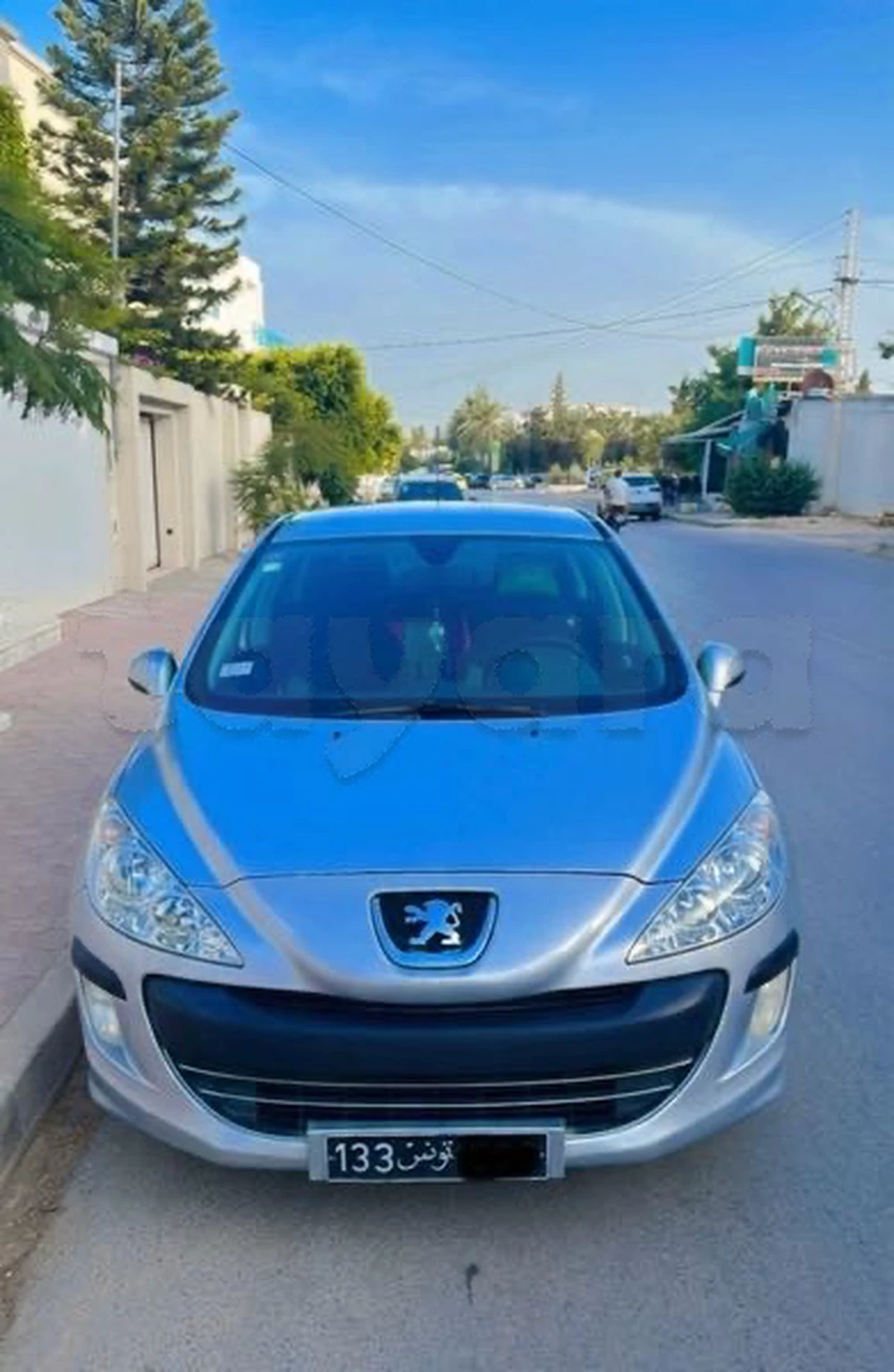 Carte voiture Peugeot 308