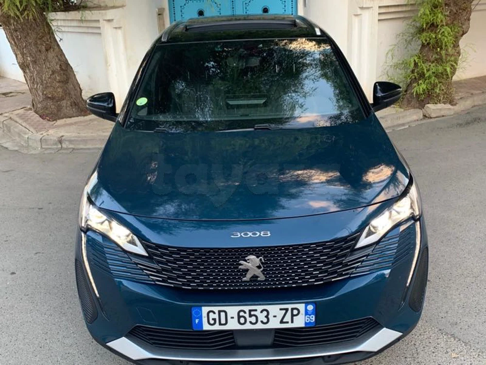 Carte voiture Peugeot 3008
