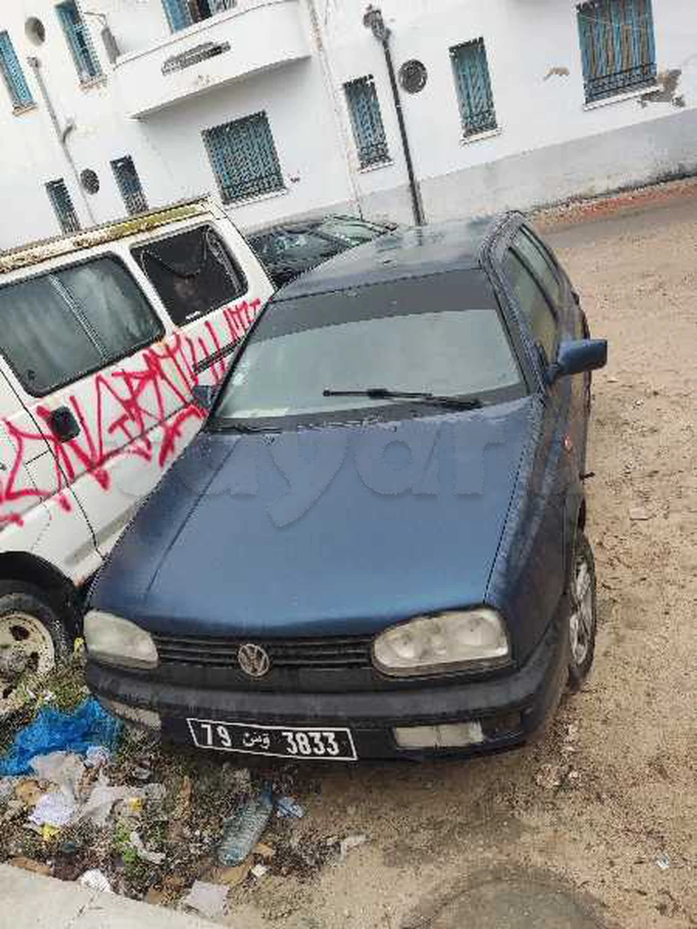 Carte voiture Volkswagen Golf 3