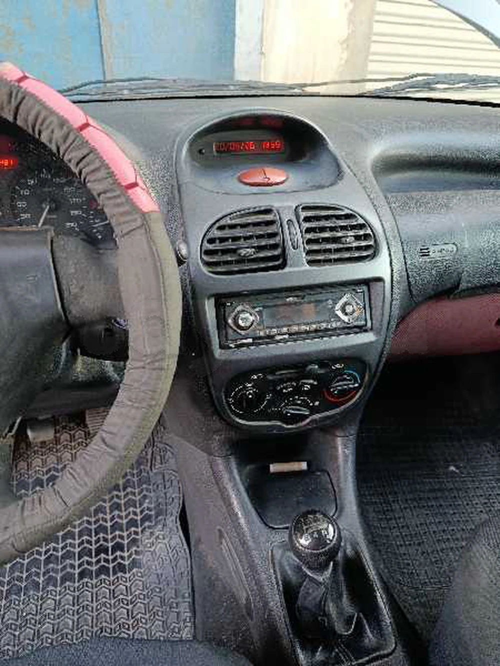 Carte voiture Peugeot 206