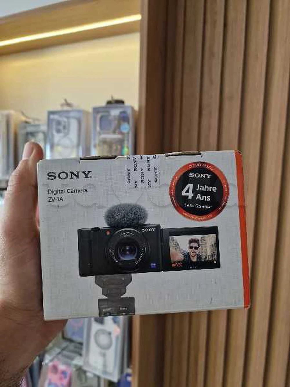 Sony ZV-1A Cachete