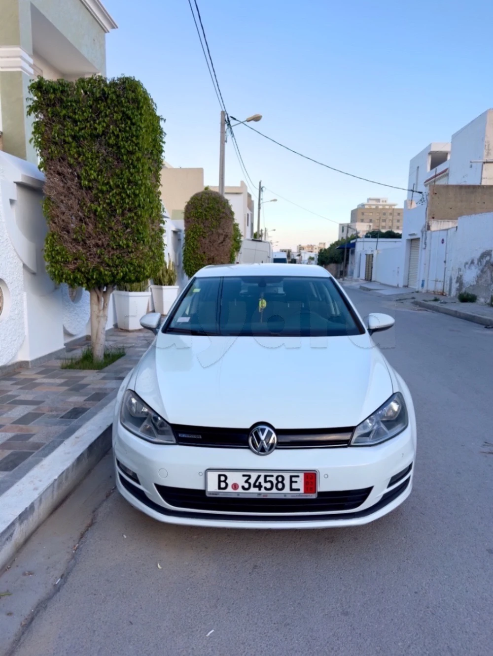 Carte voiture Volkswagen Golf