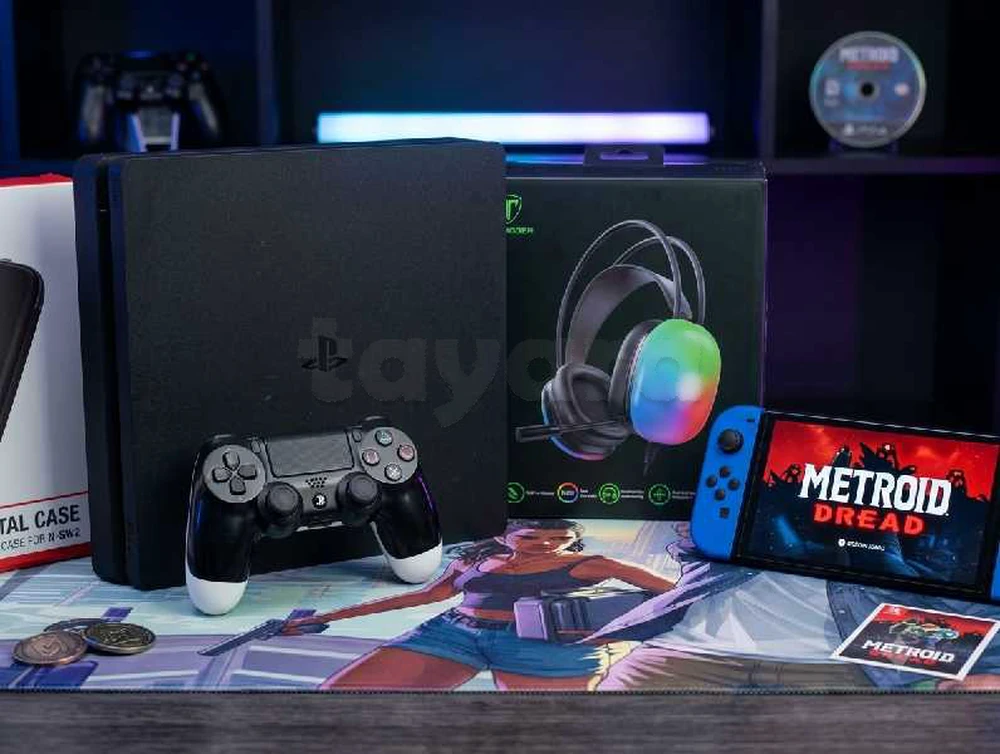 PS4 SLIM PATCHE 10 JEUX AU CHOIX
