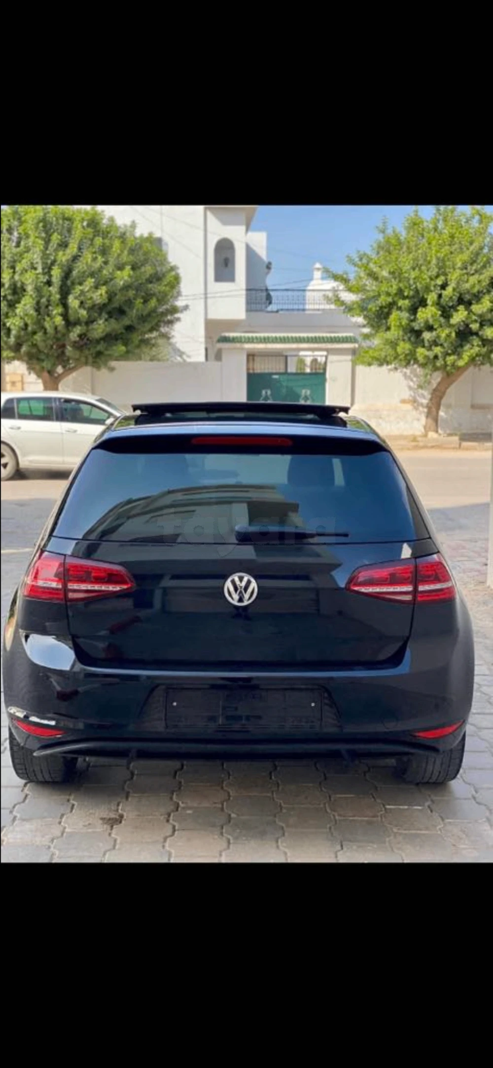 Carte voiture Volkswagen Golf 7