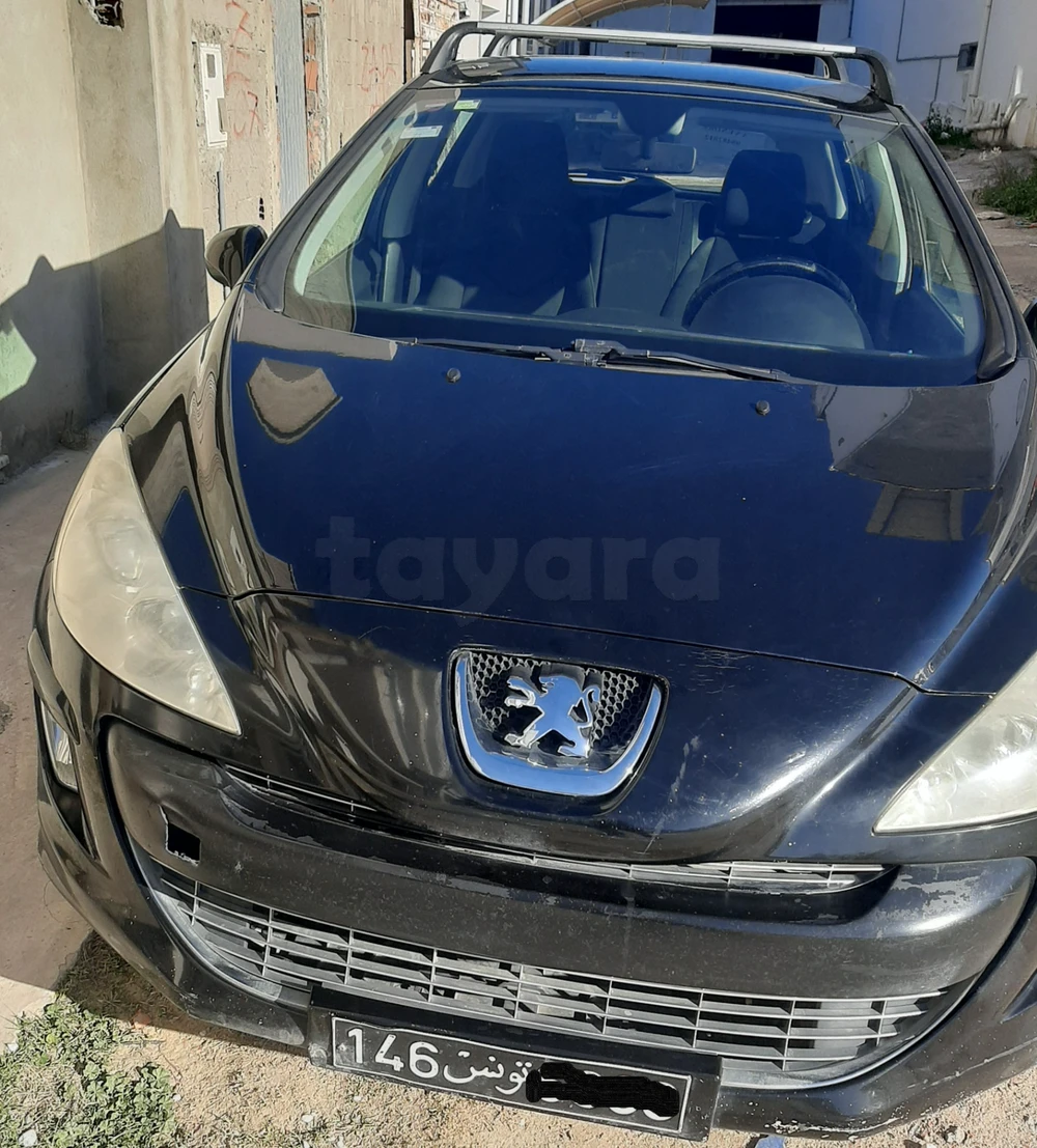 Carte voiture Peugeot 308