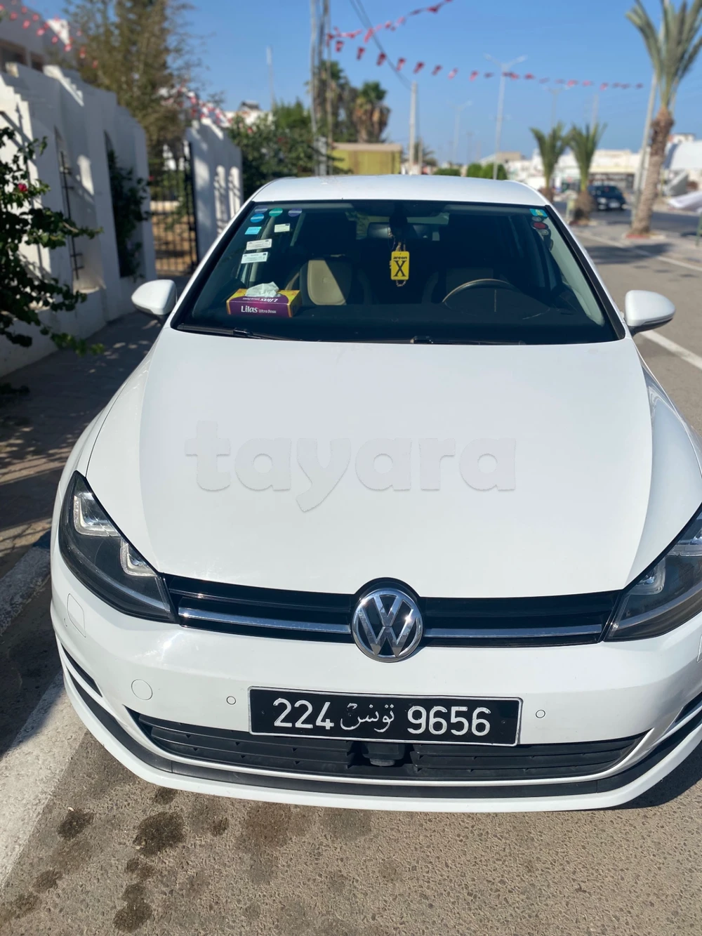 Carte voiture Volkswagen Golf 7