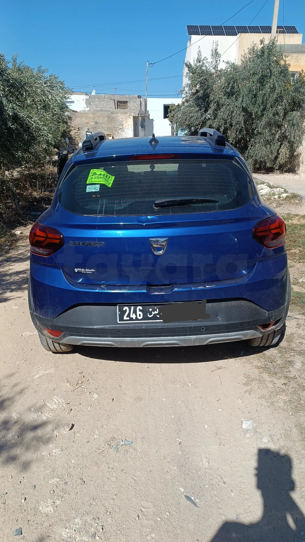 Carte voiture Dacia Sandero