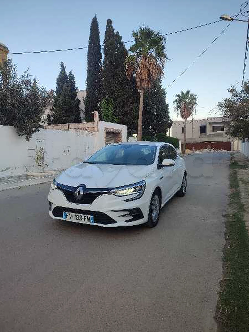 Carte voiture Renault Megane