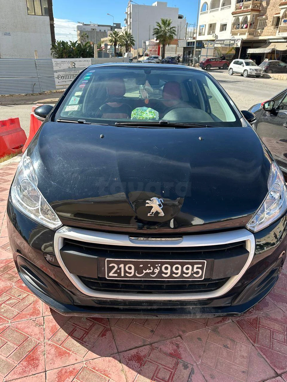 Carte voiture Peugeot 208